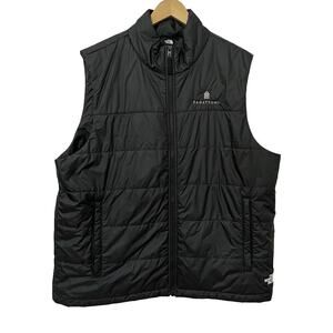 The North Face Tnf Everyday Vest Mens XXL Black Insulated Puffer - Company Logo